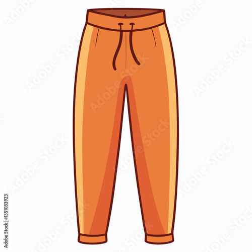 relaxed fit linen trousers with drawstring waist
