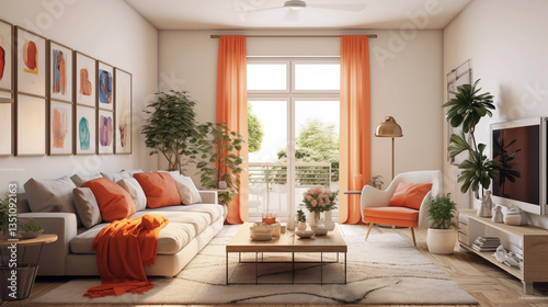Scandinavian Minimalist Apartment with Boho Accents and Modern Decor