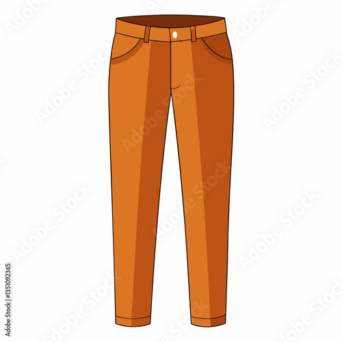 slim fit corduroy pants with vintage texture