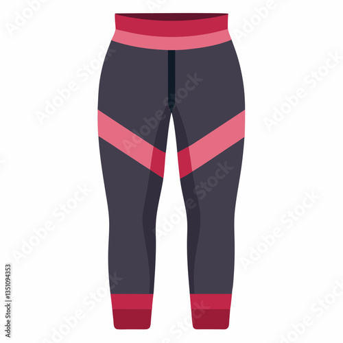 stretchy biker leggings with compression fit 