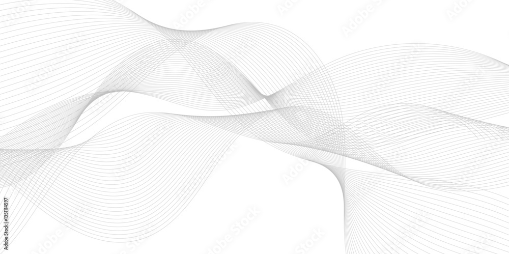 Pure vector form wavy layers curved lines simple background Pure vector form wavy layers curved lines simple background