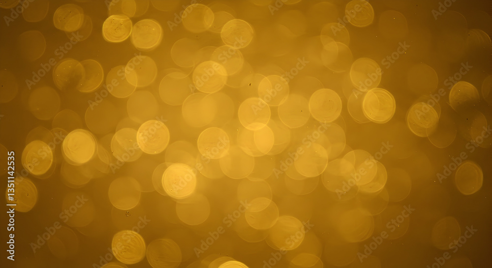 Golden Bokeh Background with Soft Light Golden Bokeh Background with Soft Light