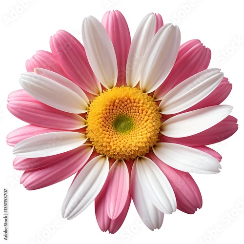 Pink and White Osteospermum Daisy Flower