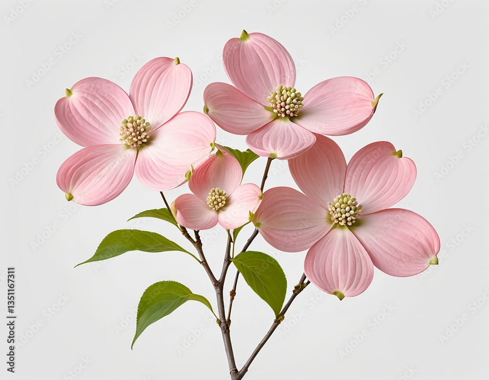 Fototapeta premium Pink Dogwood Blossoms