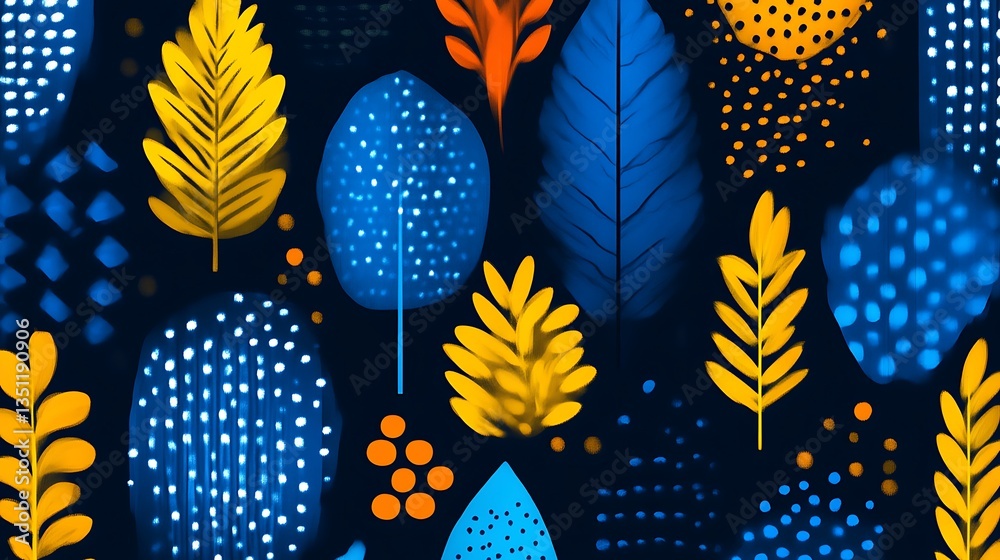 Abstract Autumn Leaf Pattern. (1) Abstract Autumn Leaf Pattern. (1)