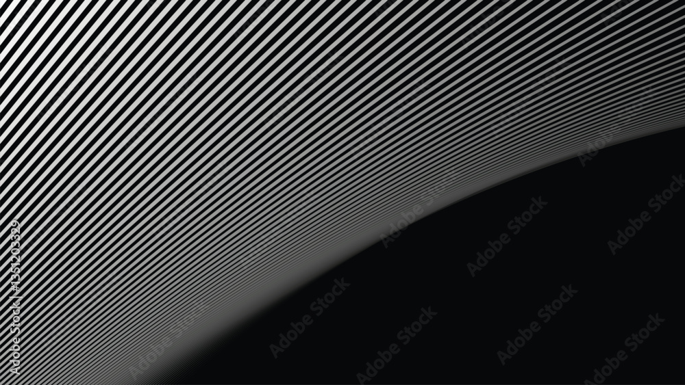 Black and white stripes line abstract pattern for backdrop or fabric style