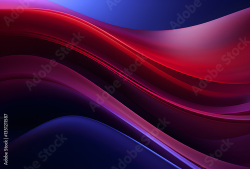 Modern abstract high-speed light effect. Abstract background with curved beams of light. Technology futuristic dynamic motion. Movement pattern for banner or poster design background concept.
