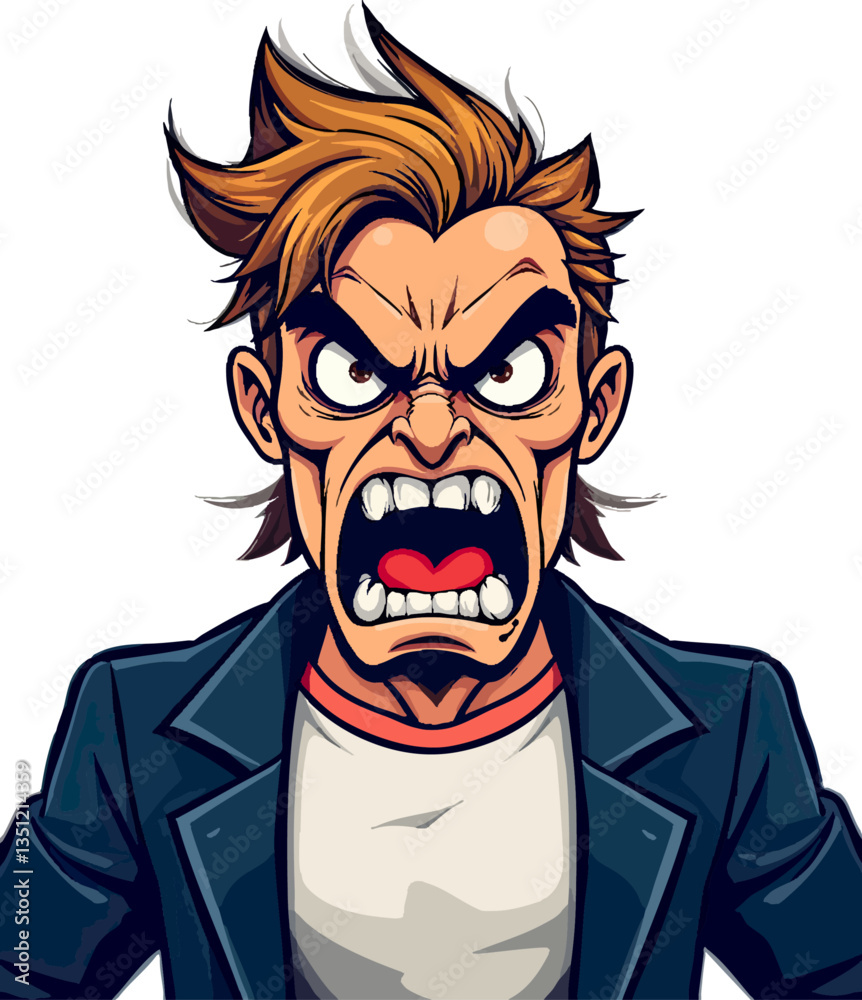 a cartoon character with an angry look on his face and hands in his pockets a cartoon character with an angry look on his face and hands in his pockets