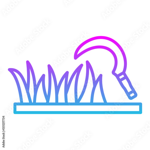 Grass sickle Icon