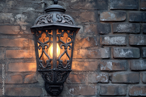 old street lamp