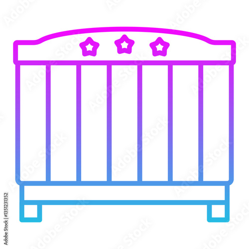 Baby crib Icon