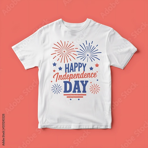 Patriotic USA Independence Day T-Shirt Design