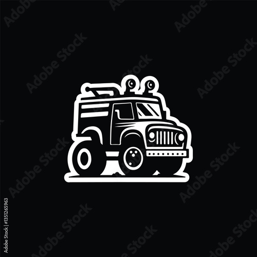 truck car vector illustration