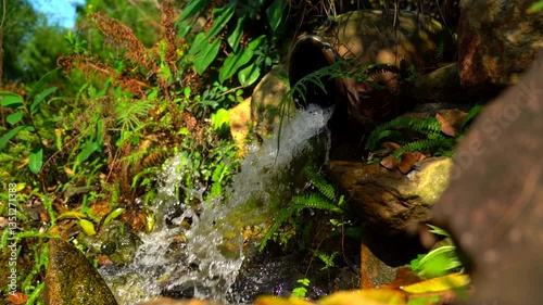 An artificial stream in the park.
Nha Trang Country Nature Park in Vietnam. 