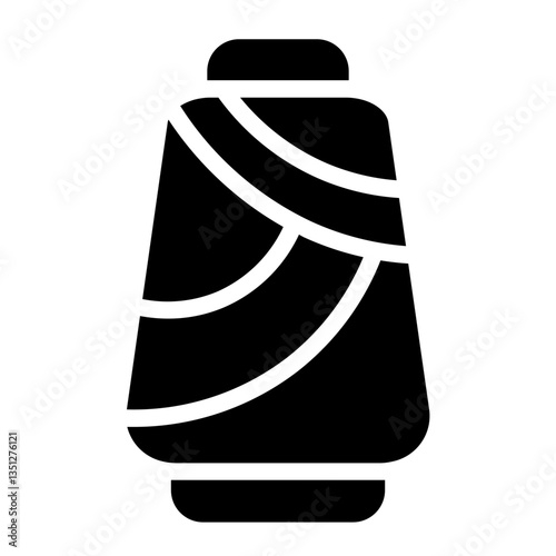 Artisan Craft Yarn Glyph Icon