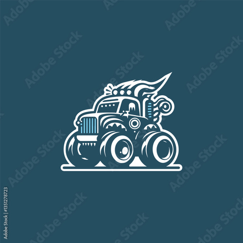 truck icon vector illustration
