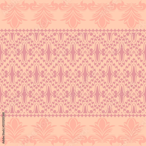 Luxury Damask Pattern – Elegant Ornate Design for High-End Interiors and Fashion Indulge in timeless sophistication with this exquisite damask pattern, meticulously crafted