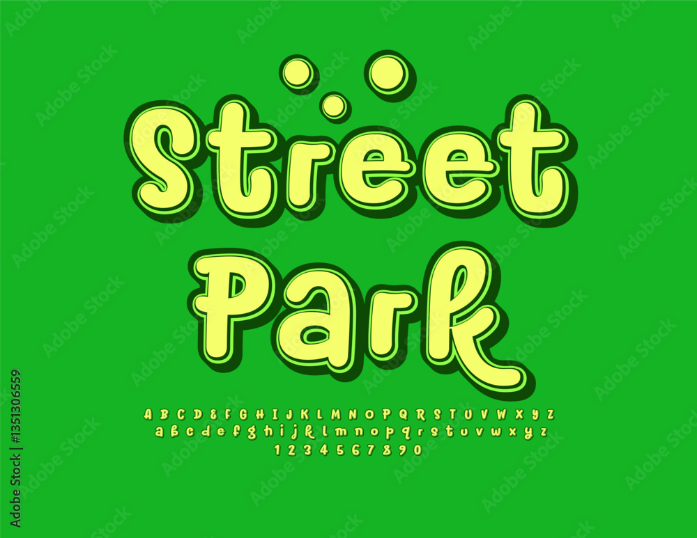 Naklejka premium street_park