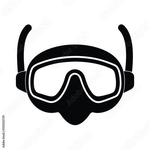 scuba diving mask and snorkel