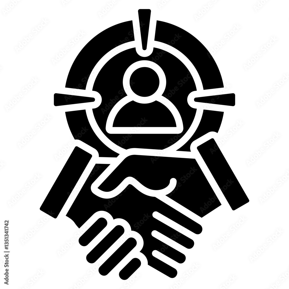 Target Market Icon Target Market Icon