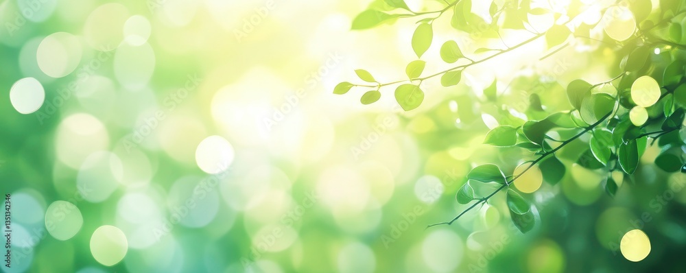 Lush Green Foliage and Sunlight Through the Branches Lush Green Foliage and Sunlight Through the Branches