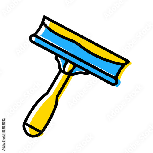 Efficient window cleaning tool - durable window squeegee for home and commercial use, perfect for window cleaning and glass maintenance
