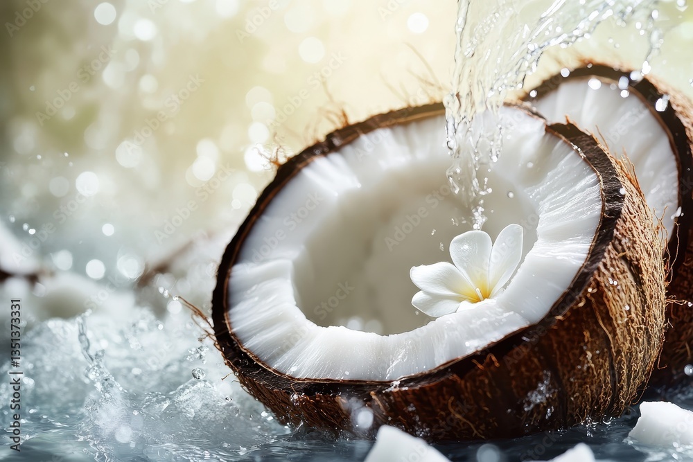 Discover a hidden oasis of coconut oil, a serene paradise beyond the realm of sight and imagination.