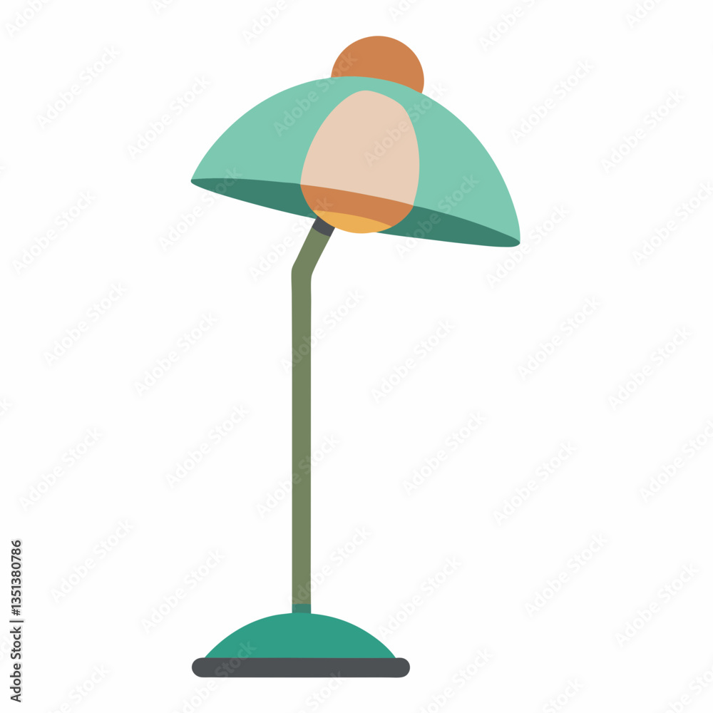 minimalist table lamp with soft glow