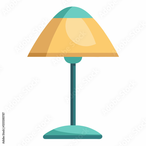 minimalist table lamp with soft glow