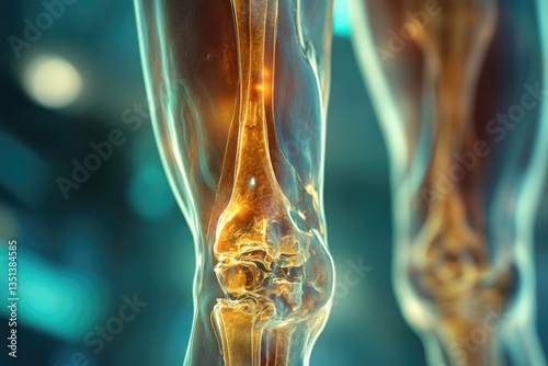 Close-up shot of a glass vase containing a skeleton, great for Halloween decorations or spooky theme photoshoots