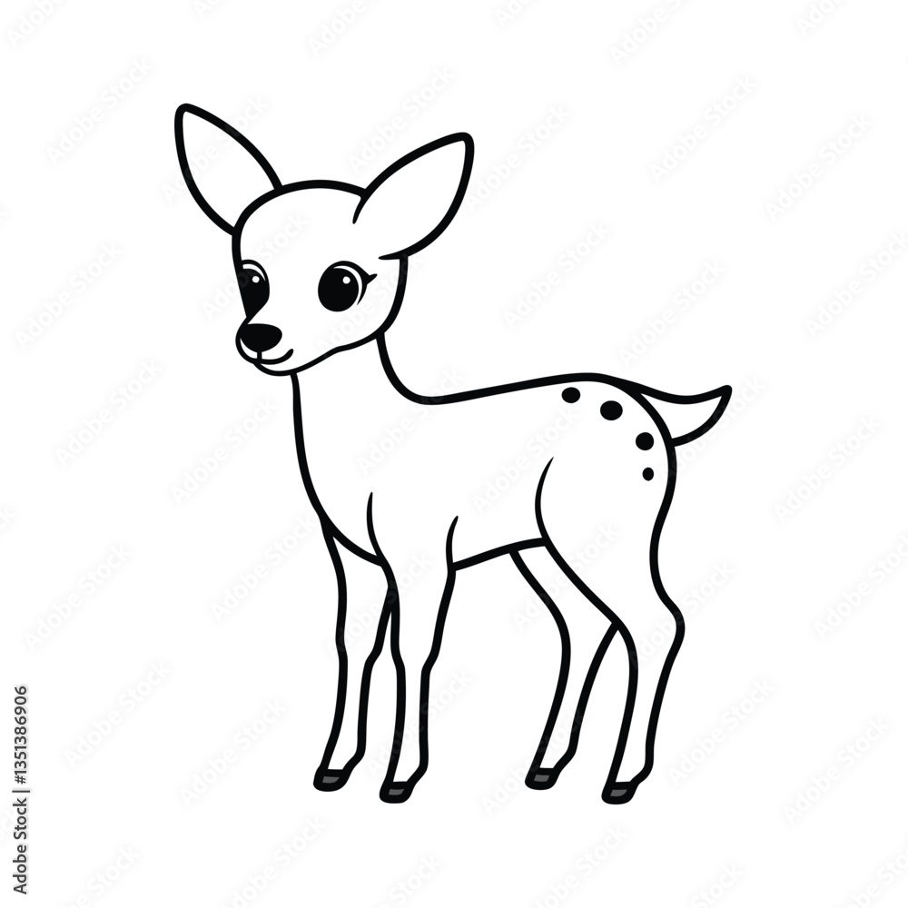 deer with a christmas deer with a christmas