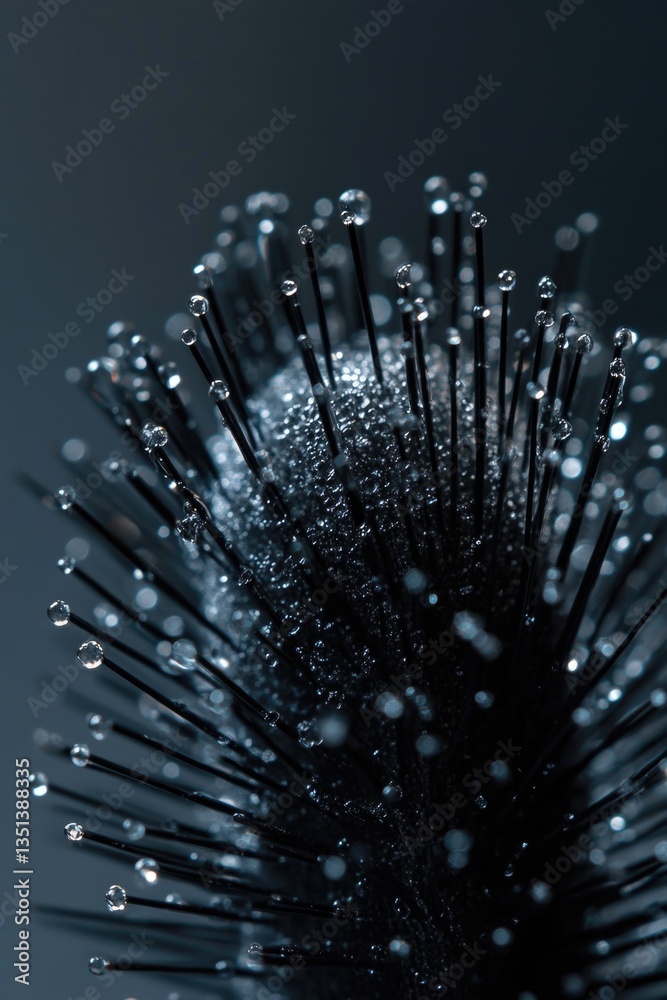 Close-up of a flower with water droplets on petals
