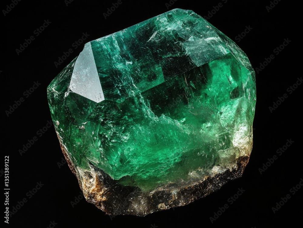 A natural formation with a crystal on top, suitable for use in science, nature, or adventure themed projects