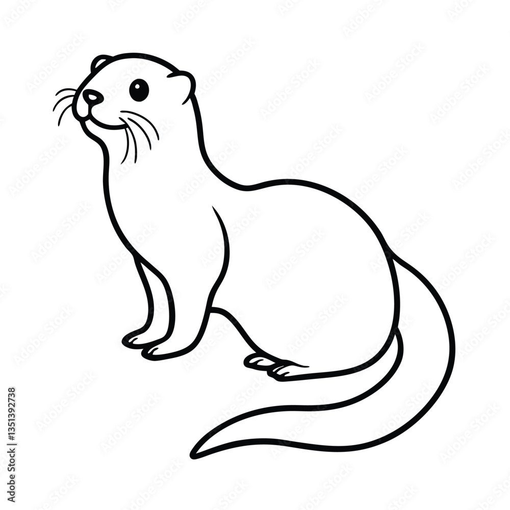 Obraz premium vector illustration of a sea