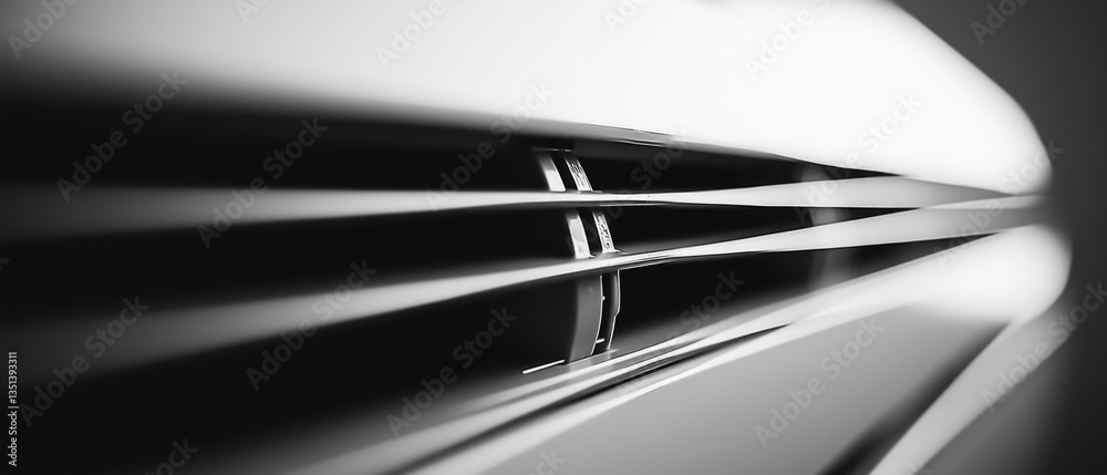 A simple cross on a window in black and white, suitable for use in various contexts where a minimalist design is needed