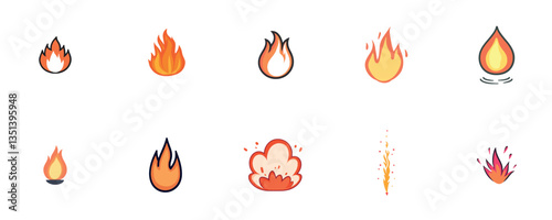 Fire Flame Bright Energy Heat Glow Spark Ignite