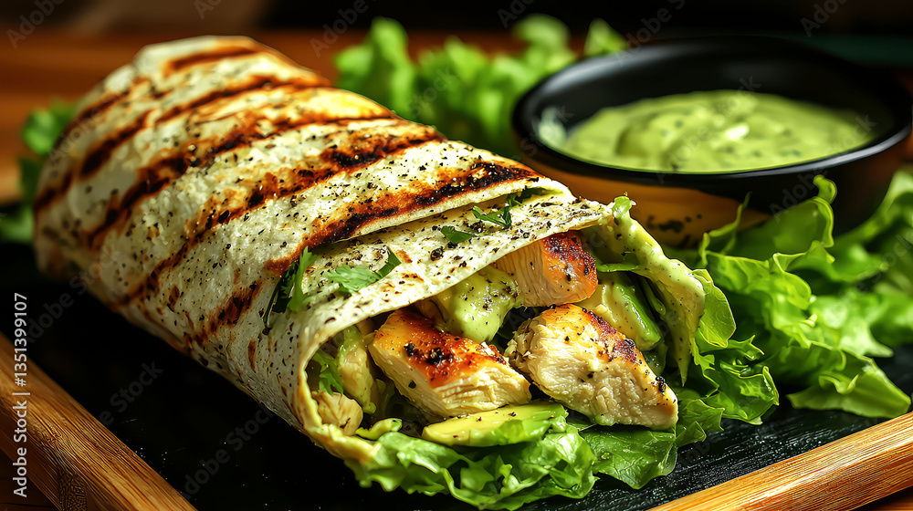 Grilled Chicken Avocado Wrap: A Delicious and Healthy Meal Grilled Chicken Avocado Wrap: A Delicious and Healthy Meal