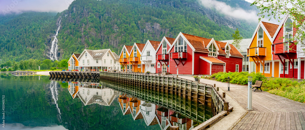 Das verträumte Städtchen Mo in Norwegen
