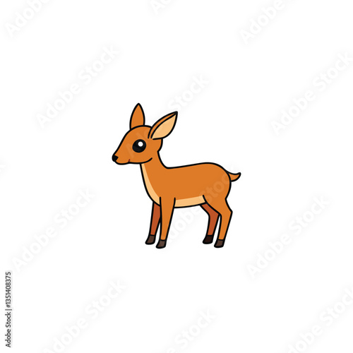 silhouette of a deer
