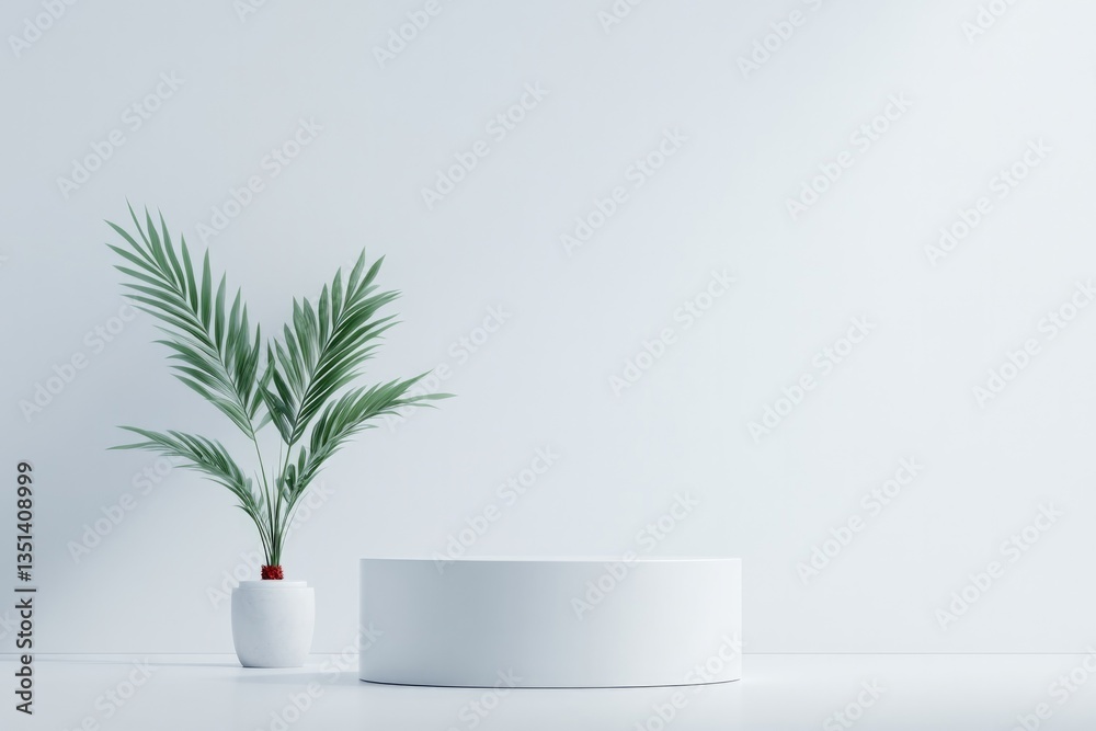 pure white empty podium against endless white void clean and structured ensuring maximum focus on displayed object pure white empty podium against endless white void clean and structured ensuring maximum focus on displayed object