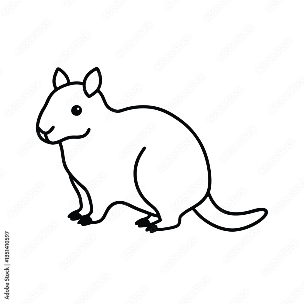 black silhouette of a mouse black silhouette of a mouse