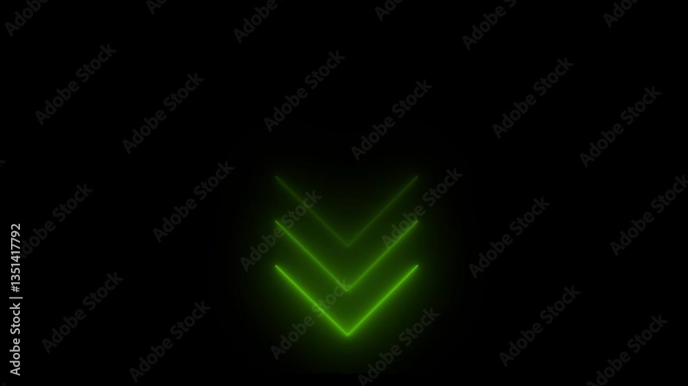 Realistic neon arrows animation abstract minimalist geometric arrow abstract animation arrow. Realistic neon arrows animation abstract minimalist geometric arrow abstract animation arrow.
