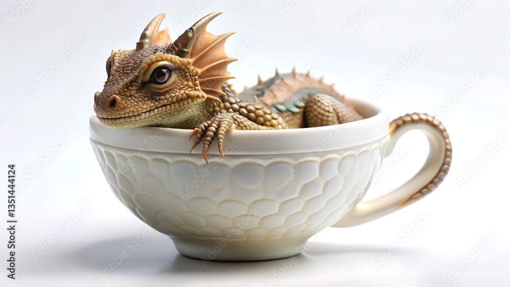 Obraz premium chinese dragon on white background