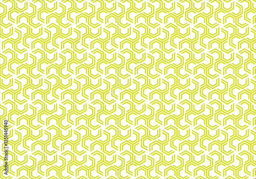 Seamless Geometric Pattern with Abstract Shapes in Modern Minimalist Style