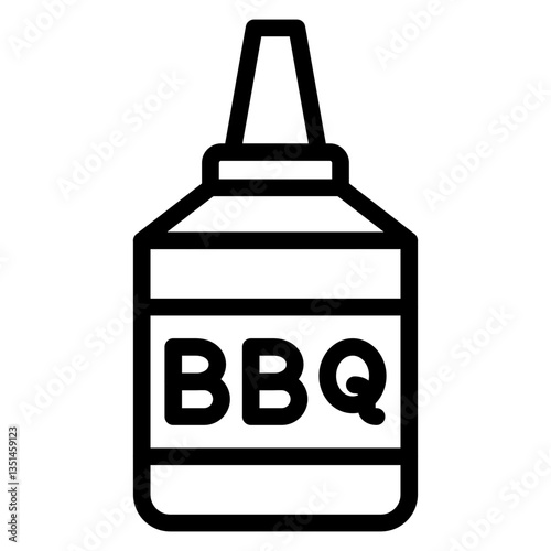 Bbq Sauce Icon Style