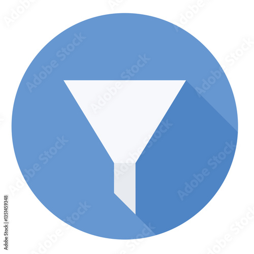 Filter icon representing sorting, refining, or narrowing down options or results.