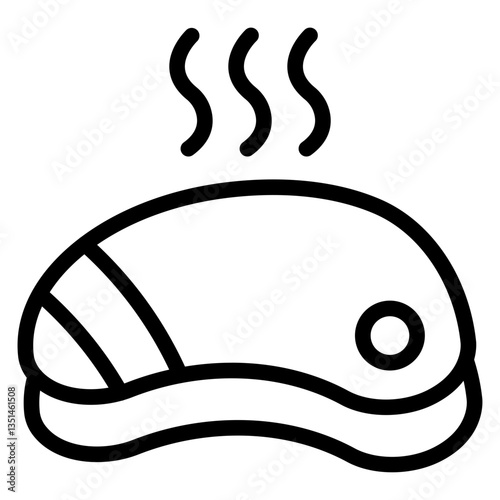 Steak Icon Style