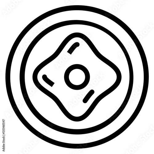 Omelette Icon Style