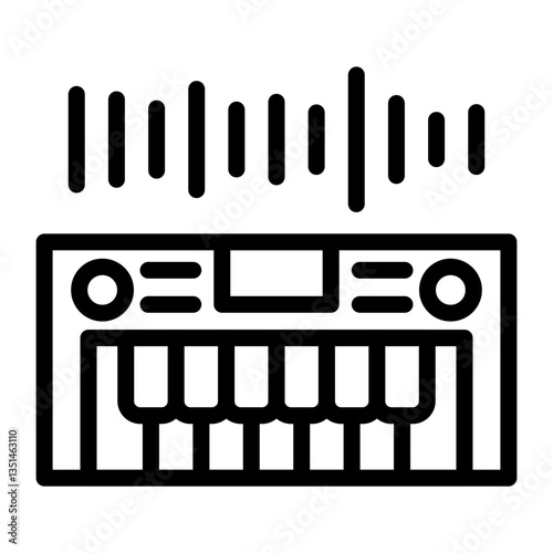 Piano Icon Style