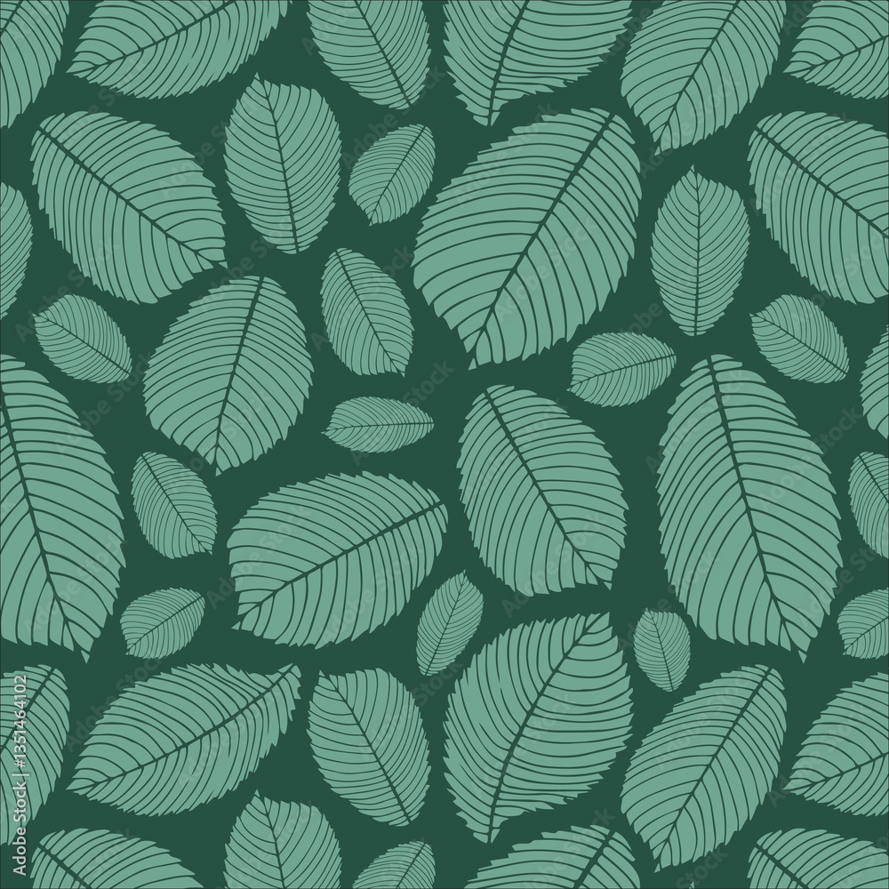 Fototapeta premium Tropical leaf Wallpaper, Luxury nature leaves pattern design.